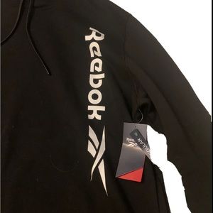 Brand New Never Worn Large Black Reebok Hoodie With Tag!